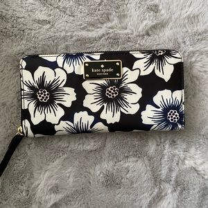 Kate Spade Floral Nylon Wallet